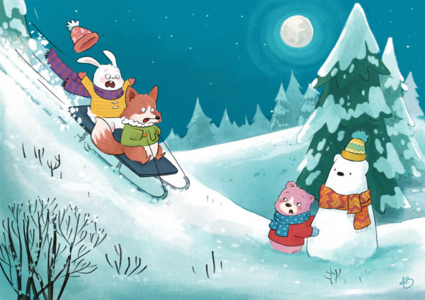 neharawat_winter_snow_sleigh_animals